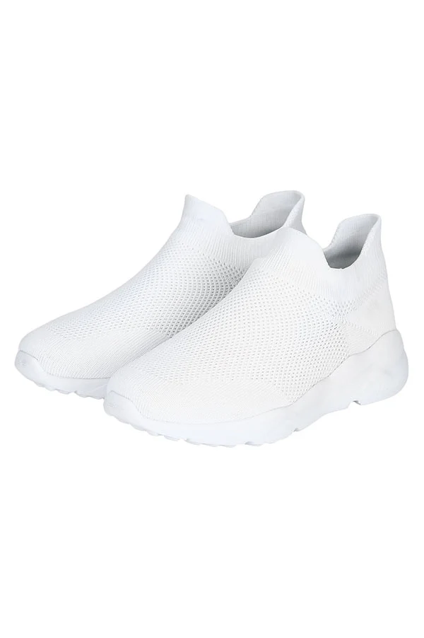 Women-White-Walking-Shoes - Image 3