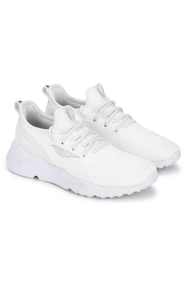 Women White Walking Shoes - Image 8