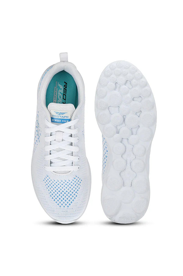 Women White Walking Shoes - Image 5