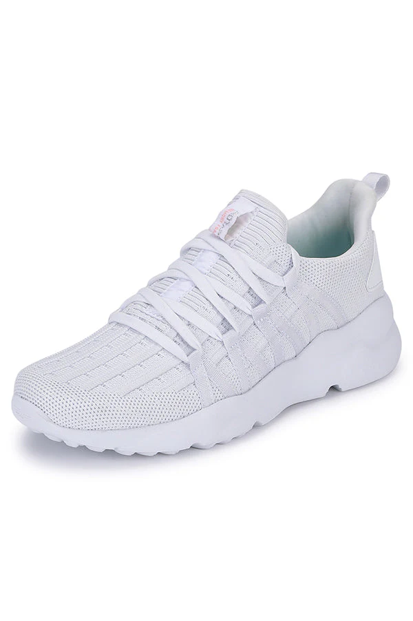 Women White Walking Shoes - Image 5
