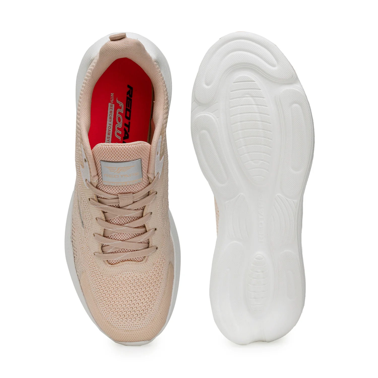 Women Light Peach Walking Shoes - Image 5