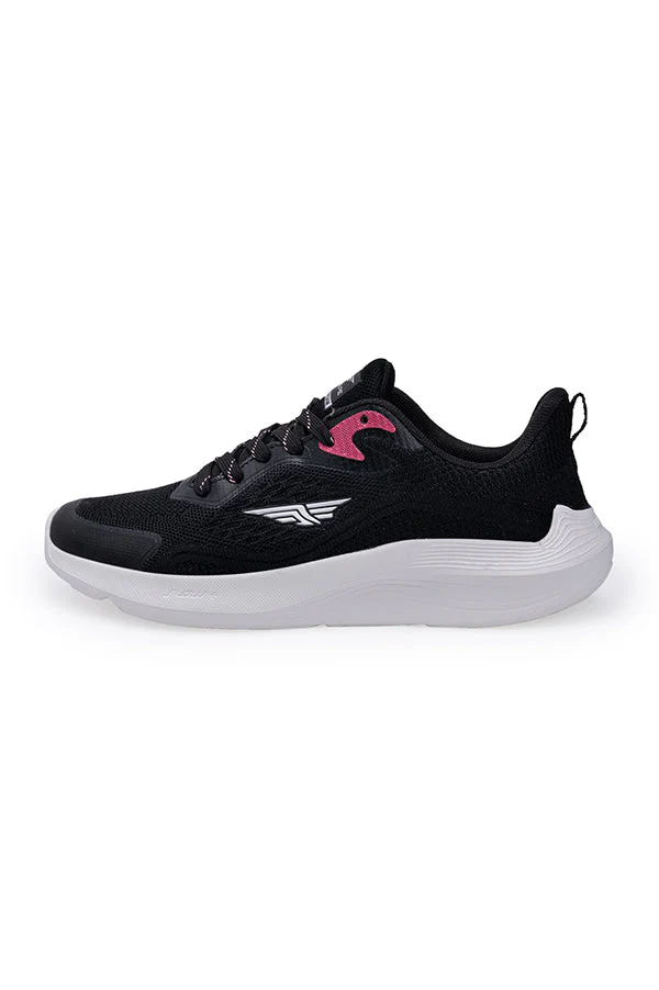 Women's Black Walking Shoes - Image 3