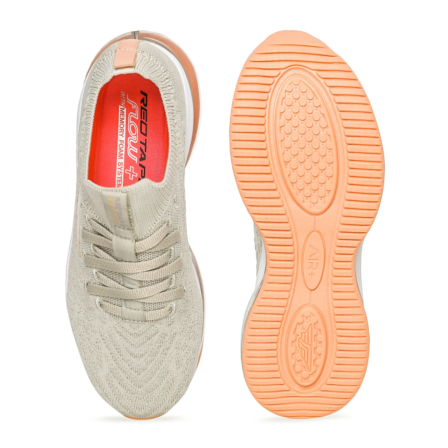 Women Beige Walking Shoes - Image 5