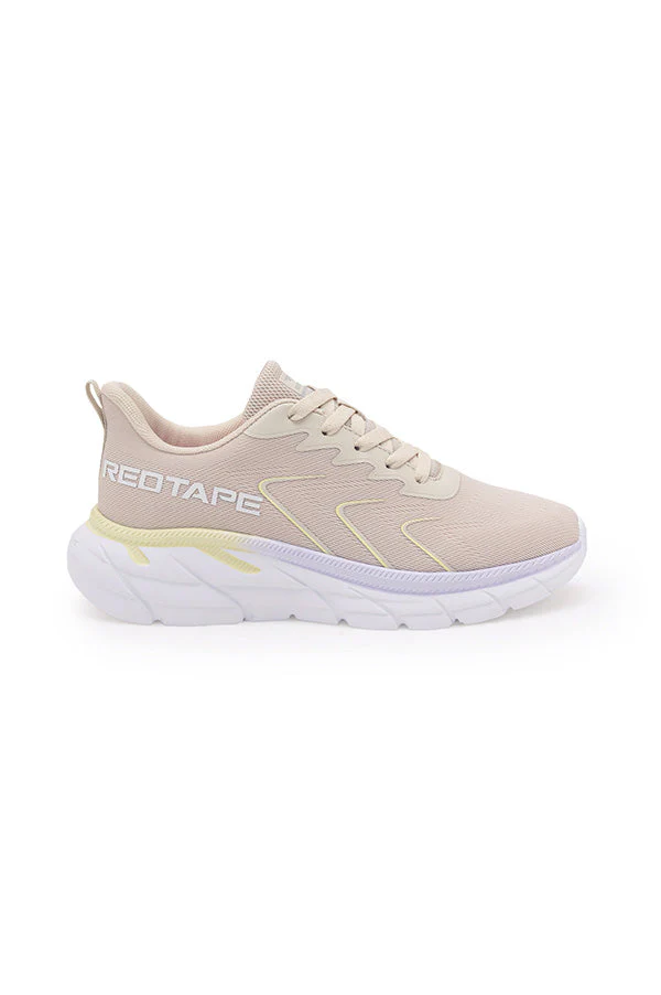Women's Beige Walking Shoes - Image 3
