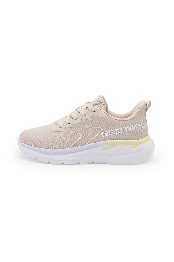 Women's Beige Walking Shoes - Image 4