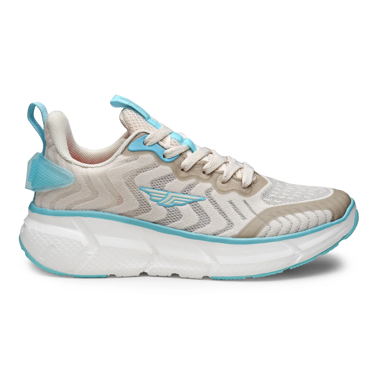 Women Beige Walking Shoes - Image 2