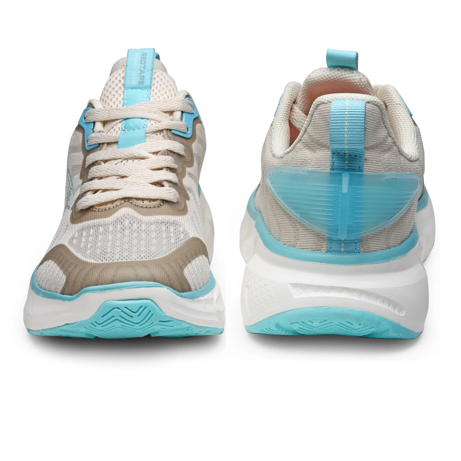 Women Beige Walking Shoes - Image 4