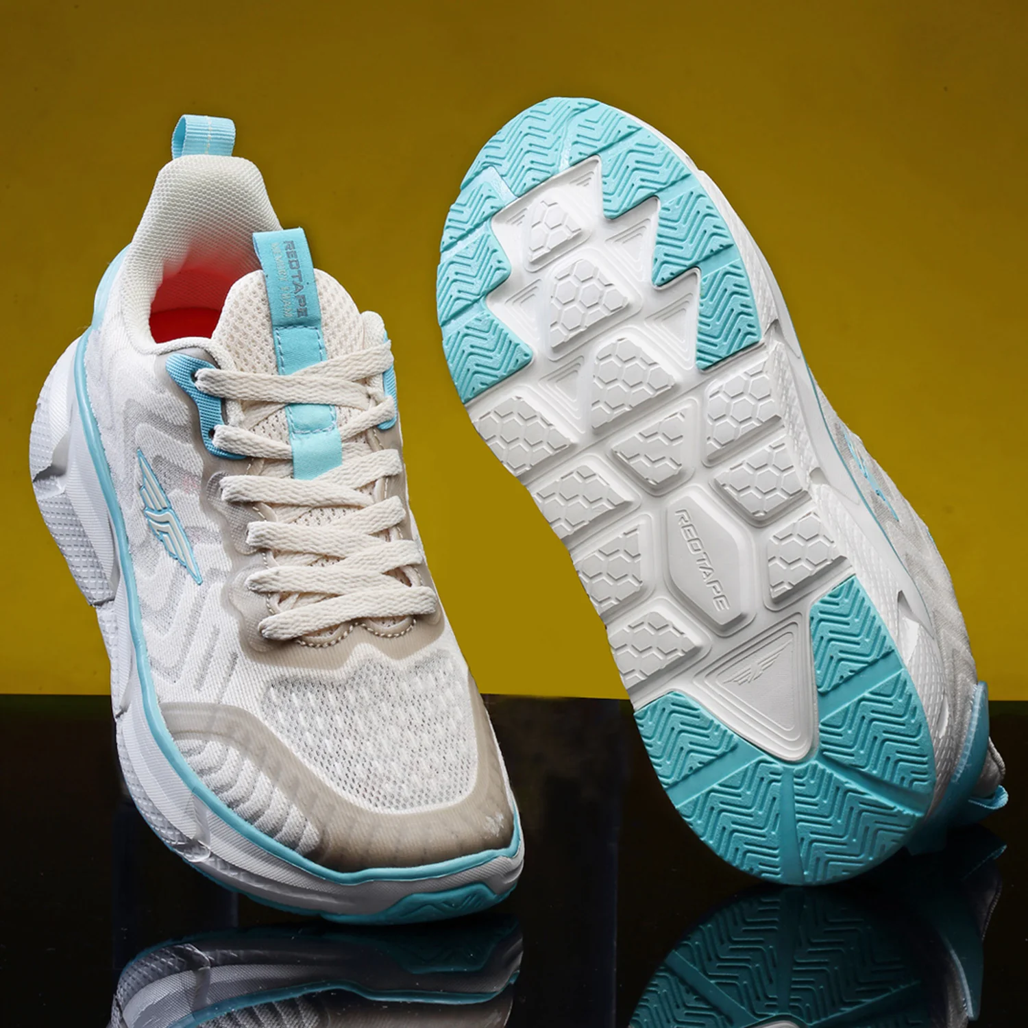 Women Beige Walking Shoes - Image 6