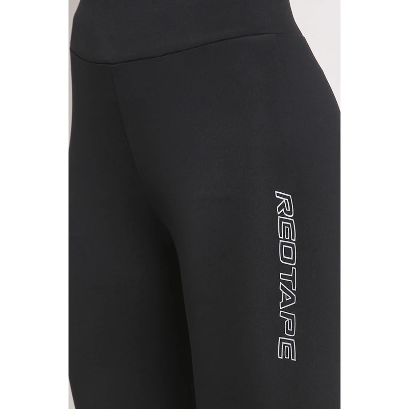 Women's Black Active Wear Tights - Image 5