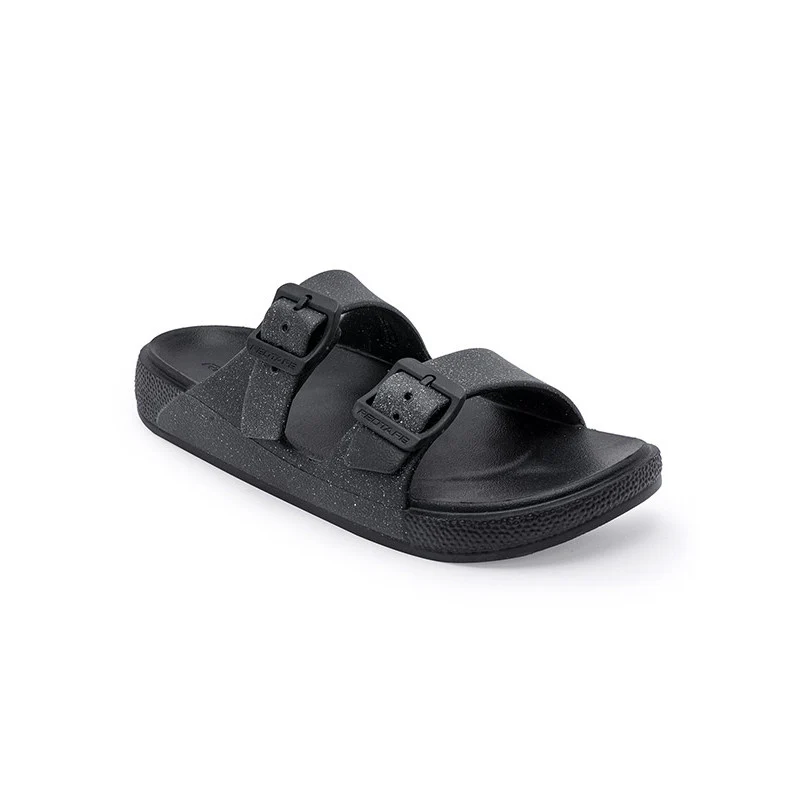 Women's Black Sandals - Image 2