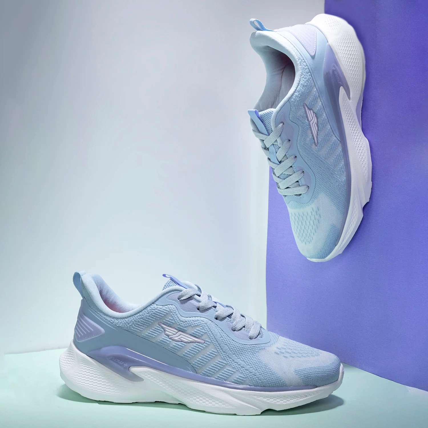 Women Blue Walking Shoes - Image 6