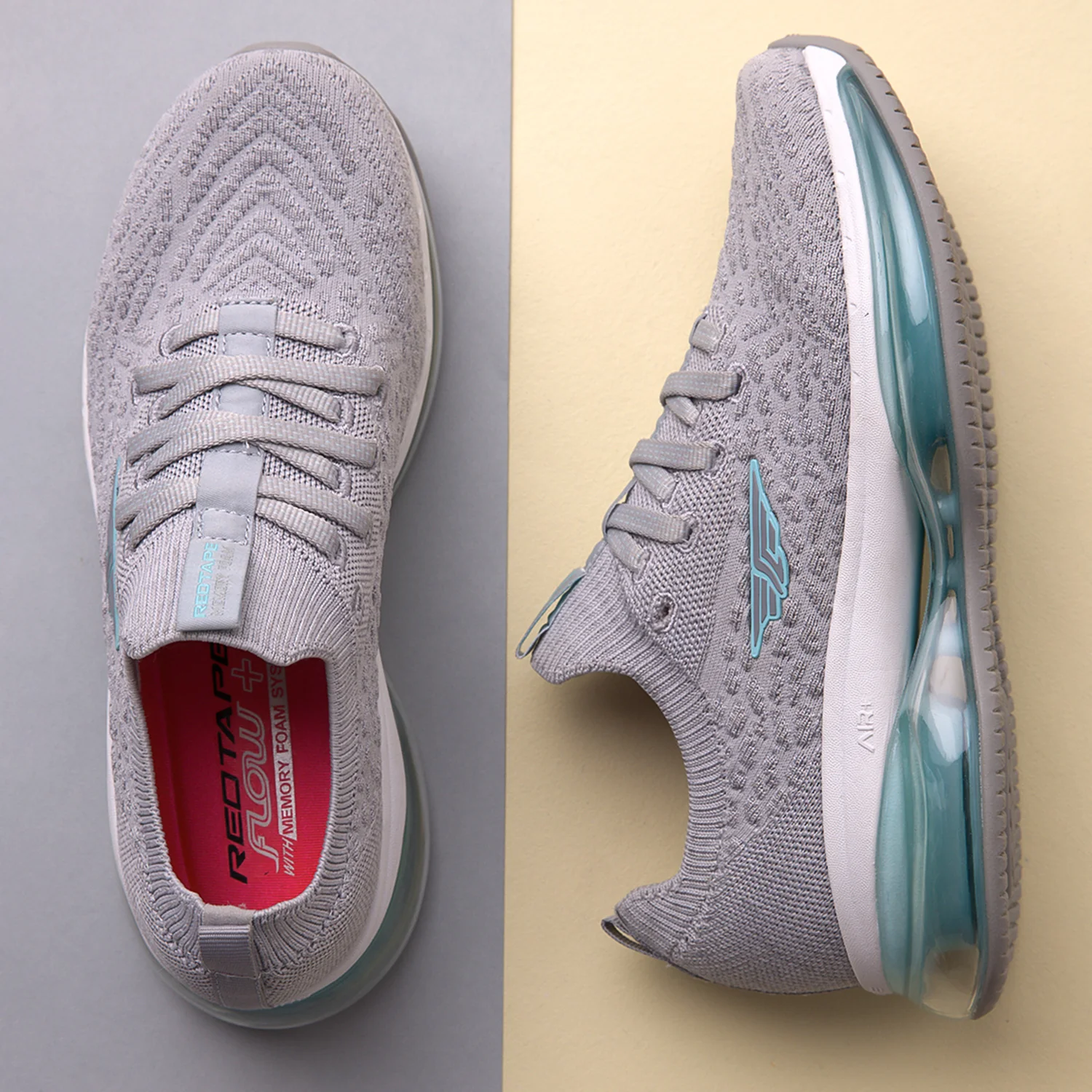 Women Grey Walking Shoes - Image 6