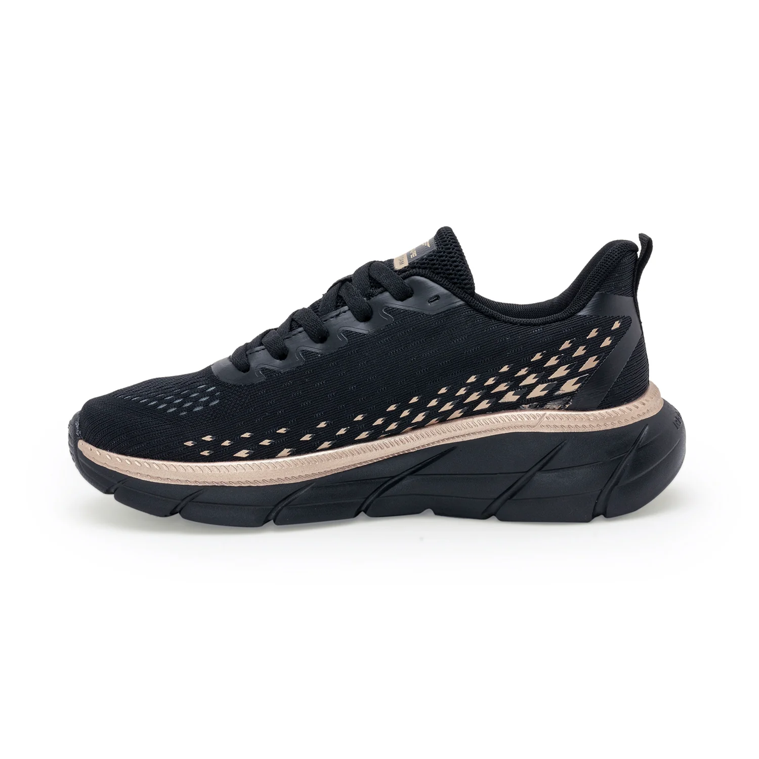 Women's Black Walking Shoes - Image 3
