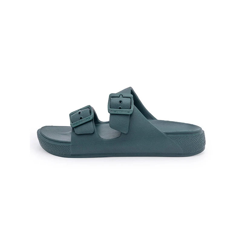 Women's Bottle Green Sandals - Image 4