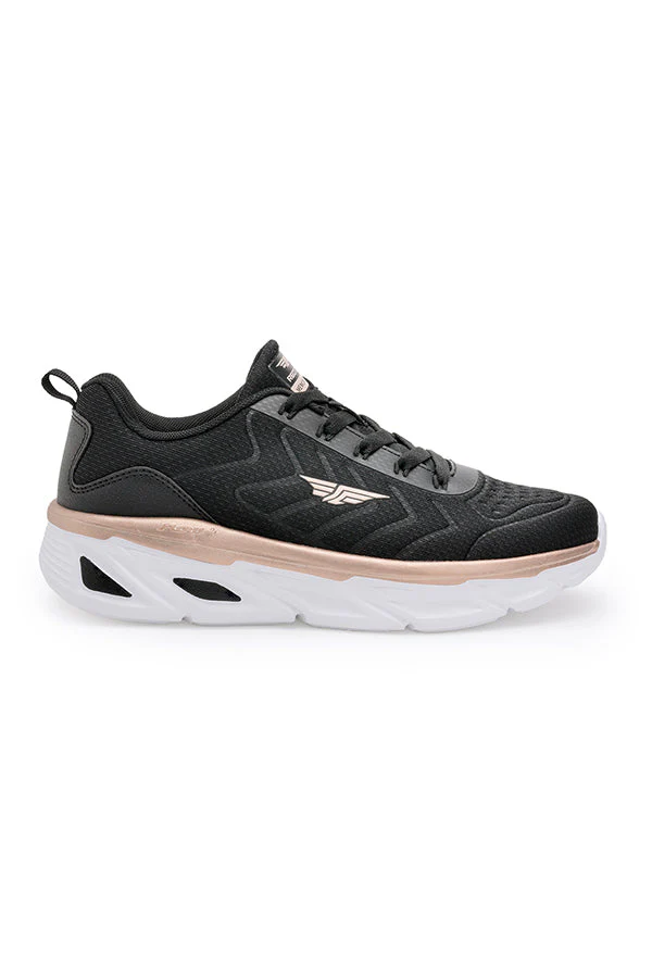 Women's Black Walking Shoes - Image 3
