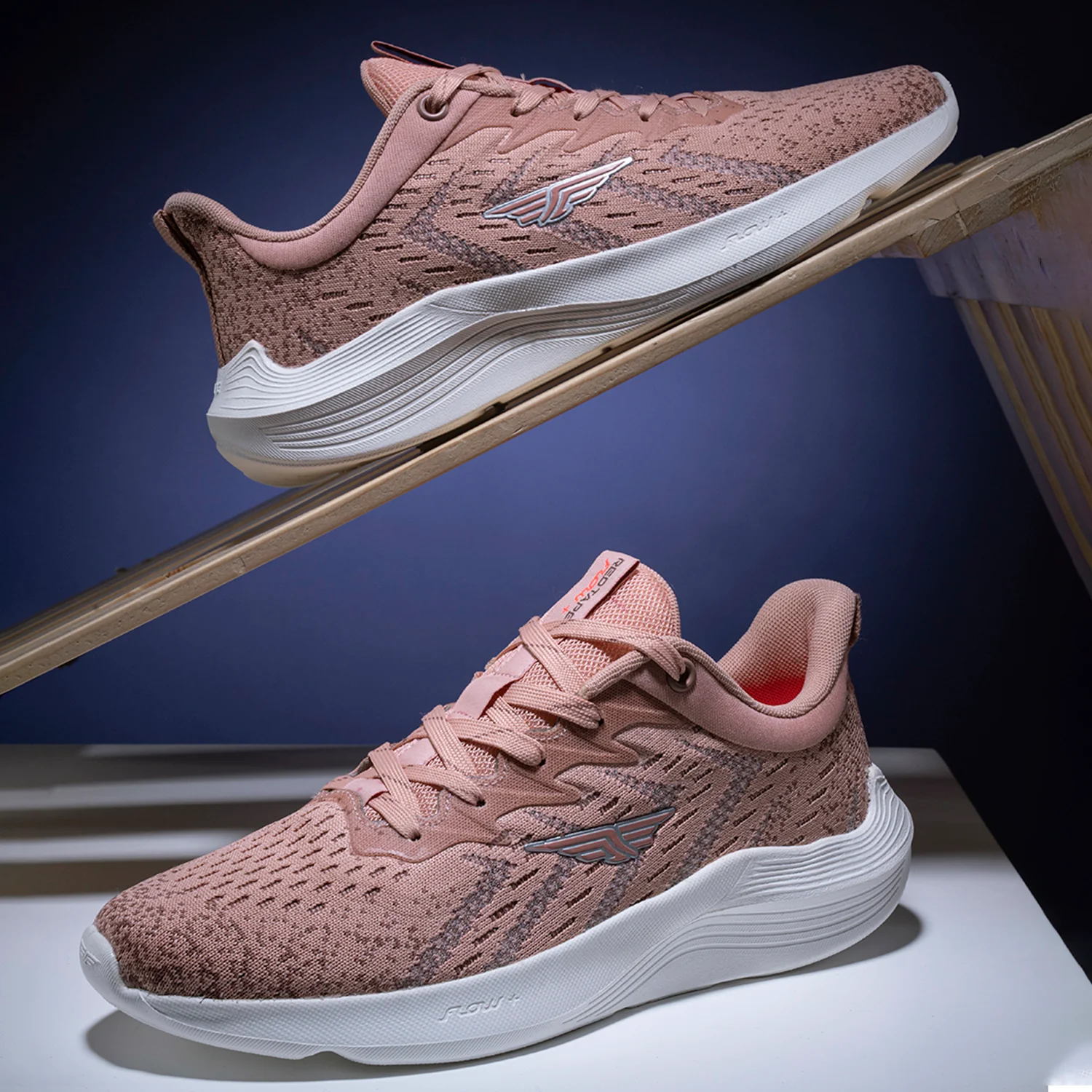 Women Blush Walking Shoes - Image 6
