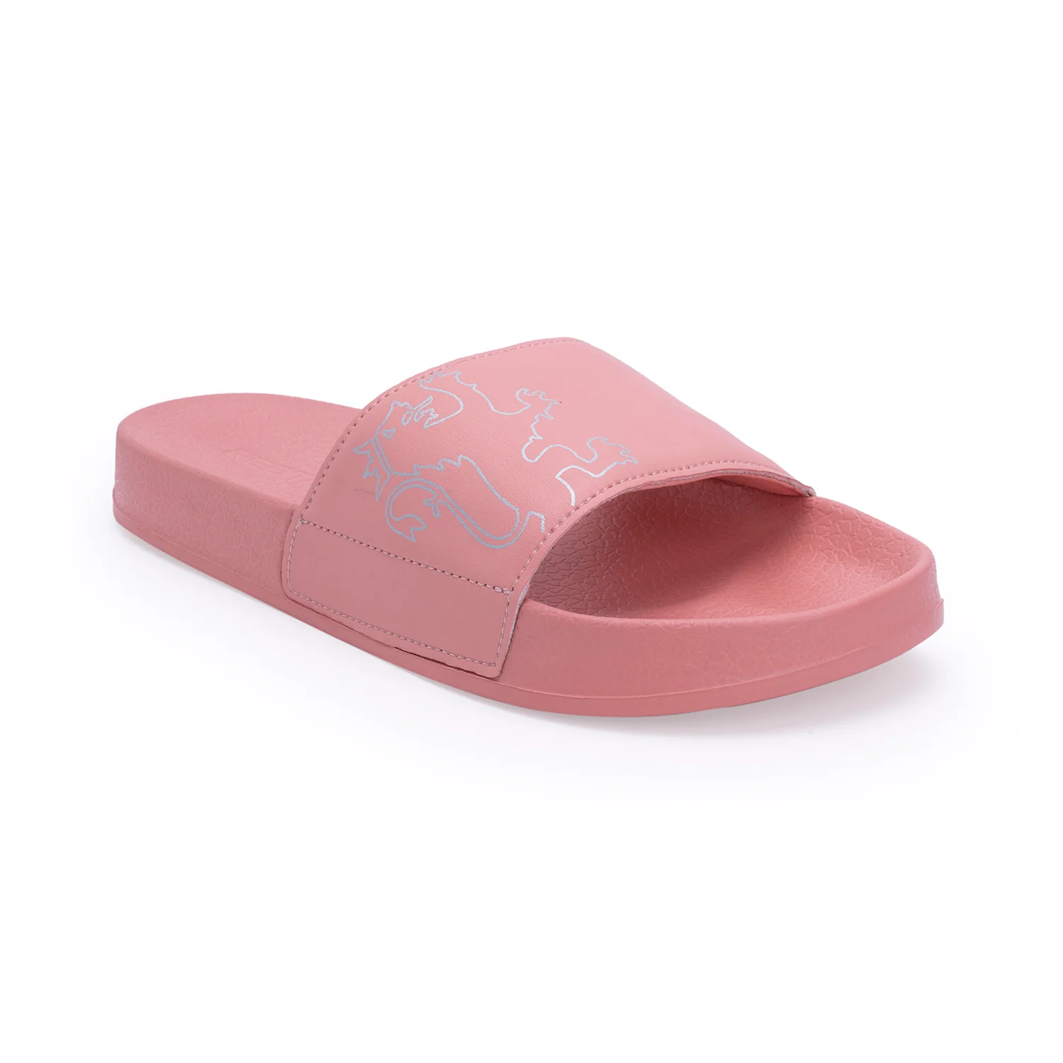Women's Lush Pink Sliders - Image 2