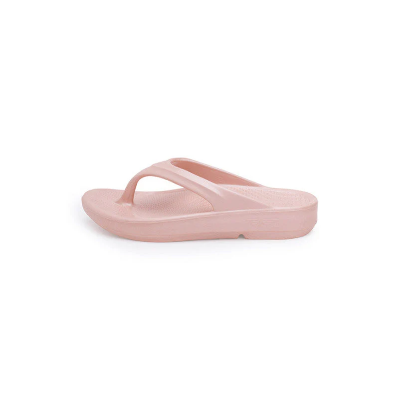 Women's Metallic Pink Sliders - Image 4