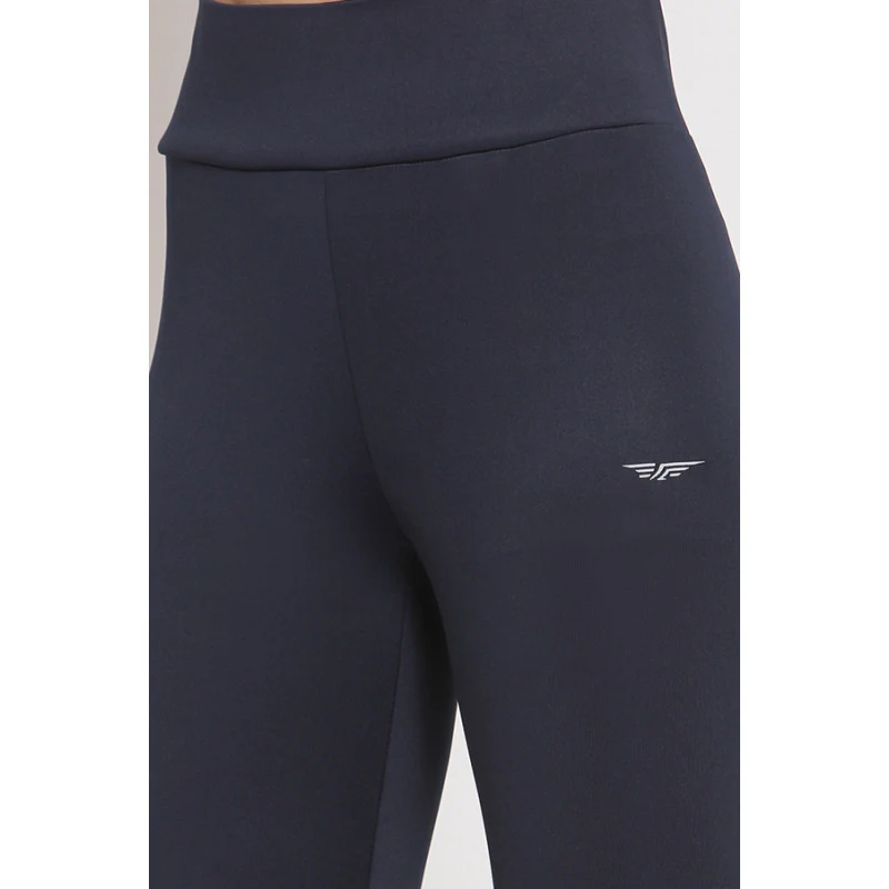 Women's Navy Active Wear Tights - Image 5