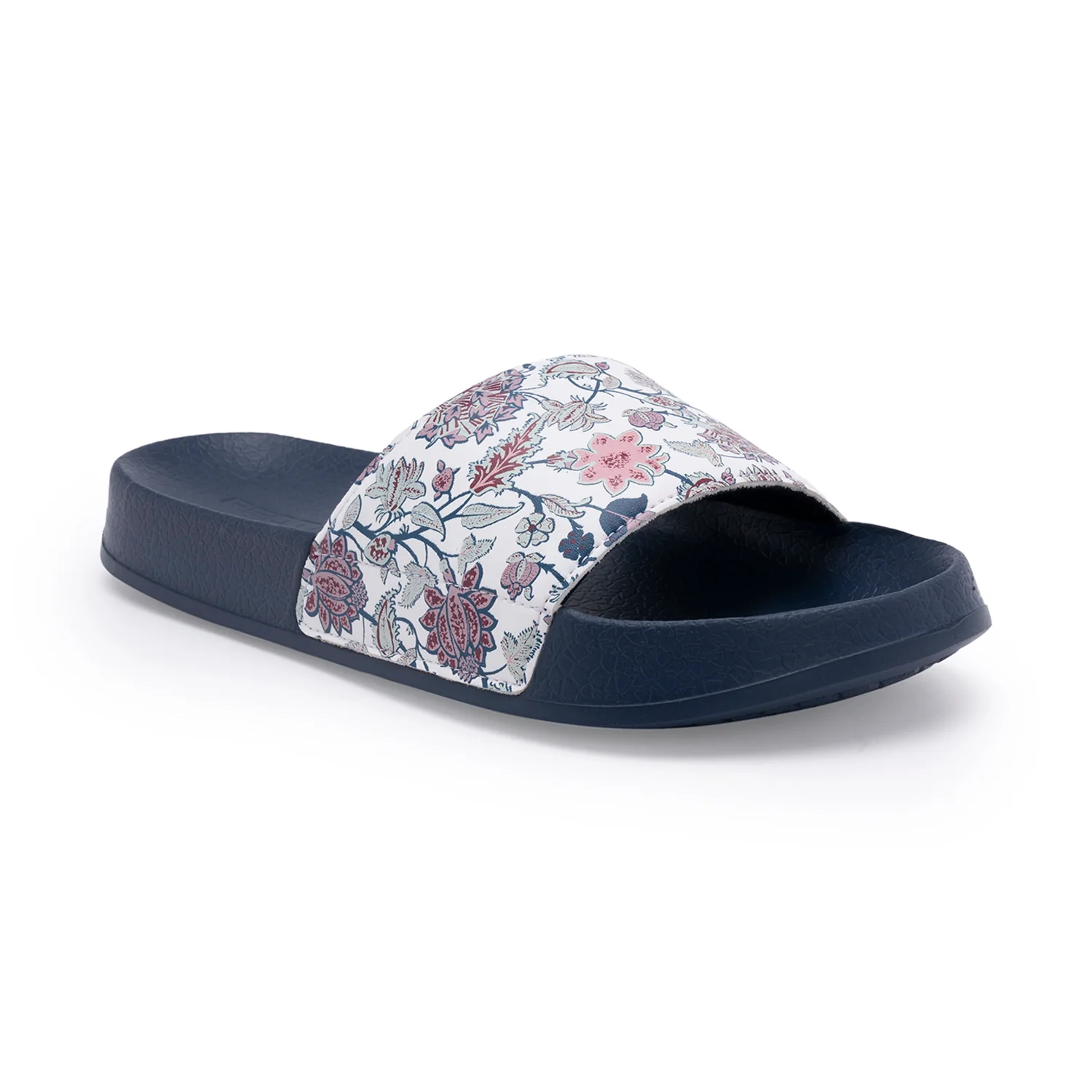 Women Navy Sliders - Image 2