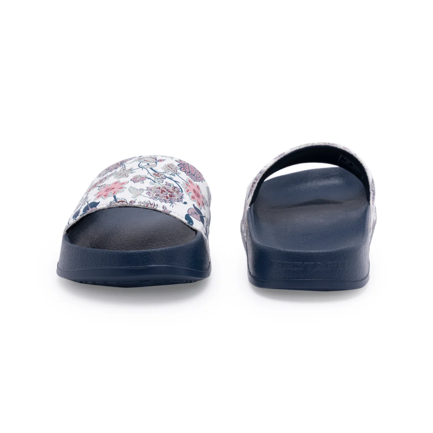 Women Navy Sliders - Image 5