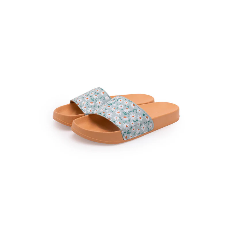 Women Orange Sliders - Image 5