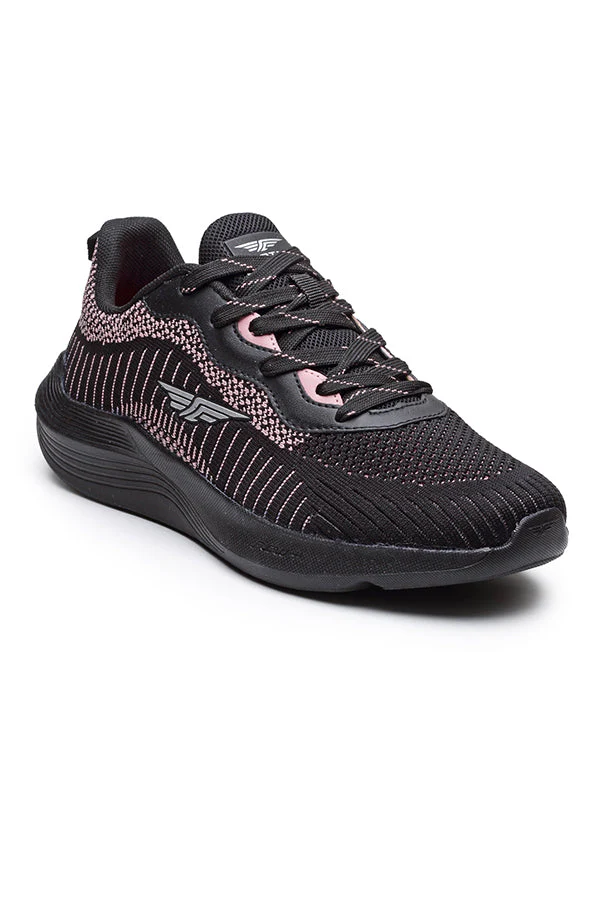 Women's Black Walking Shoes - Image 2