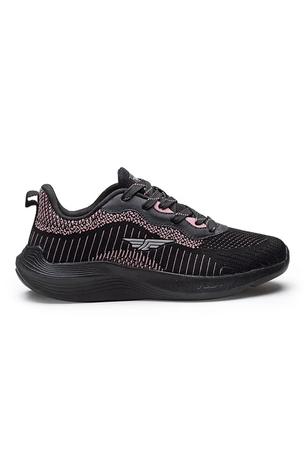 Women's Black Walking Shoes - Image 3