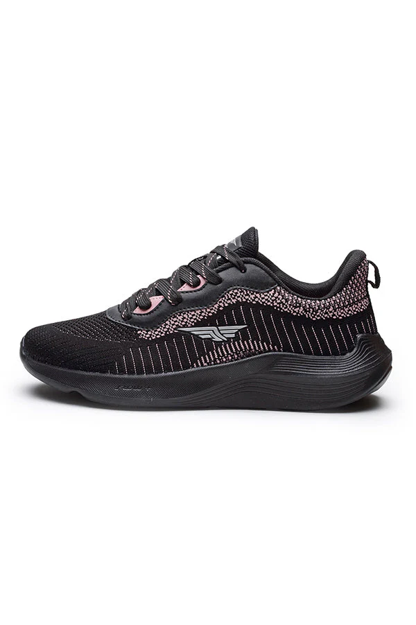 Women's Black Walking Shoes - Image 4