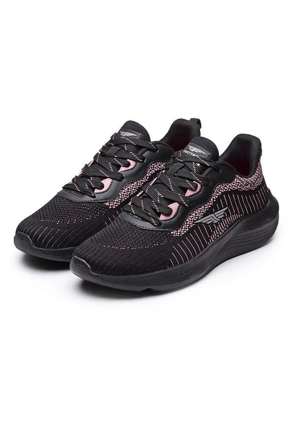 Women's Black Walking Shoes - Image 5