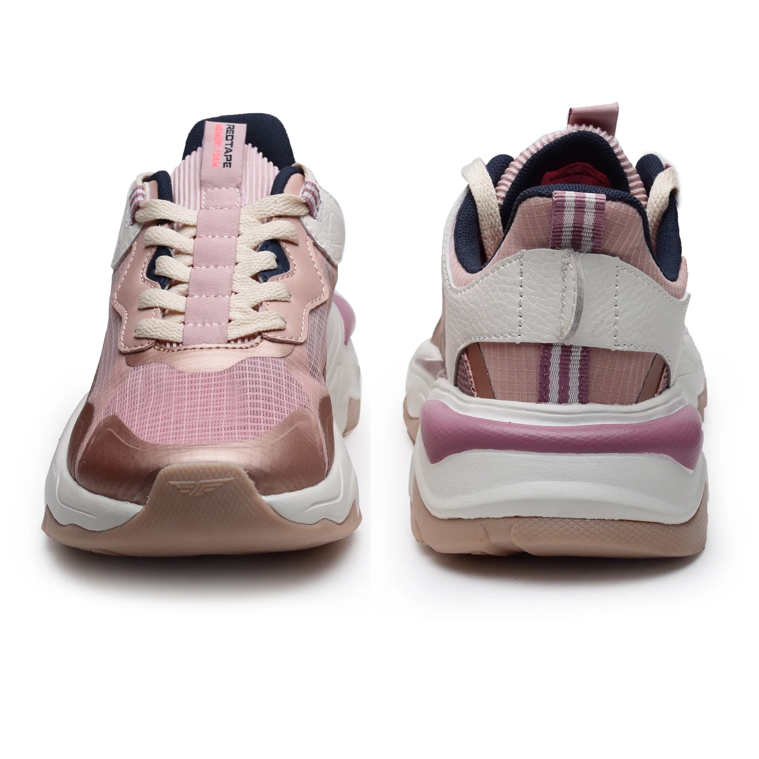 Women Pink Walking Shoes - Image 4