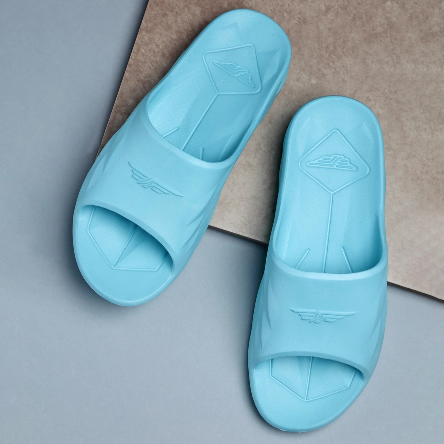 Women's Sky Blue Sliders - Image 7