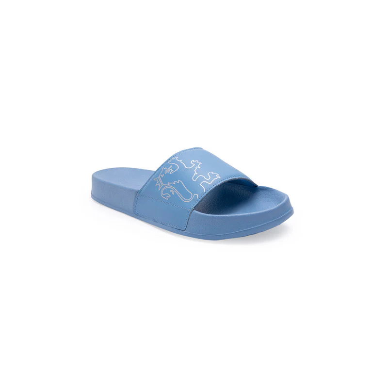 Women Slate Blue Sliders - Image 2
