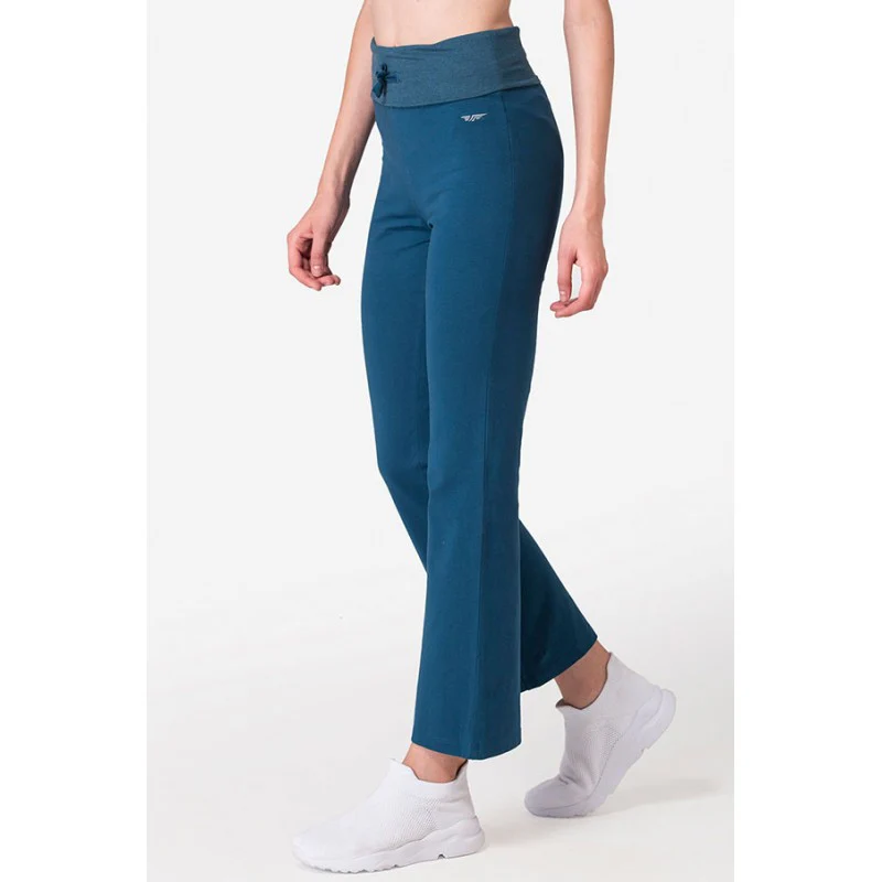 Women's Teal Yoga Pants - Image 2