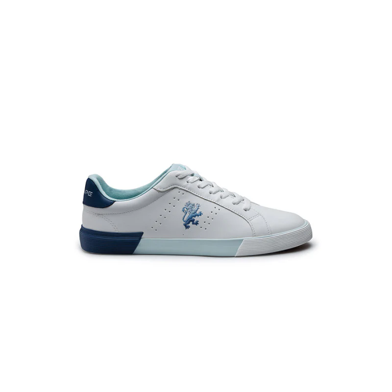 Women White & Blue Sneakers - Image 3