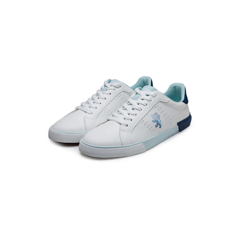 Women White & Blue Sneakers - Image 5