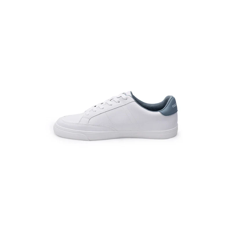 Women's White/Blue Sneakers - Image 4