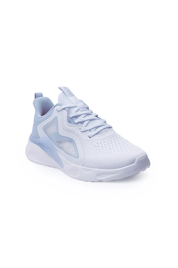 Women's White/Blue Walking Shoes - Image 2