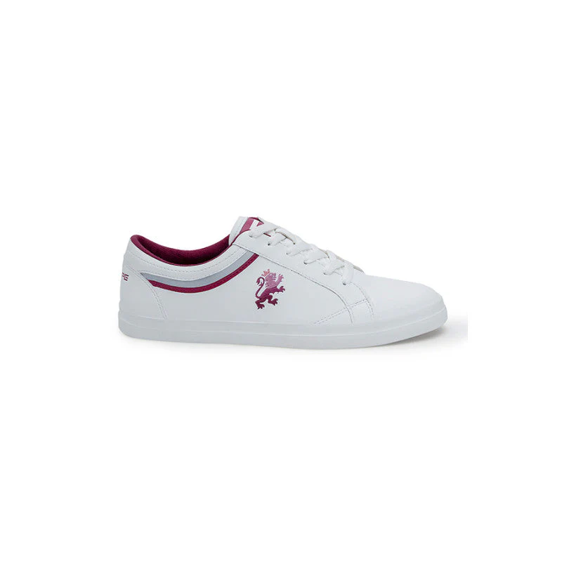 Women's WHITE/PINK Sneakers - Image 3