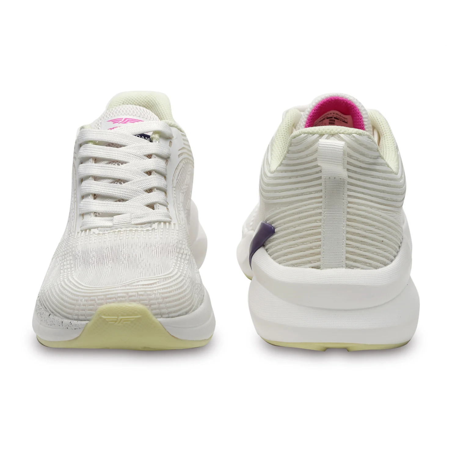 Women White Walking Shoes - Image 5