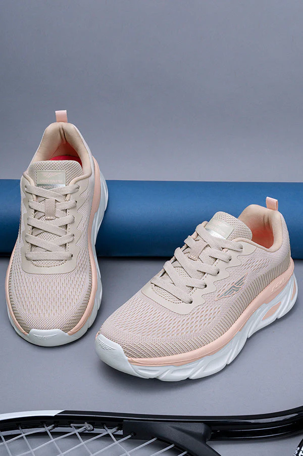 Women's Beige Walking Shoes