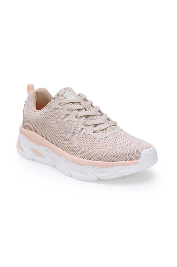Women's Beige Walking Shoes - Image 2