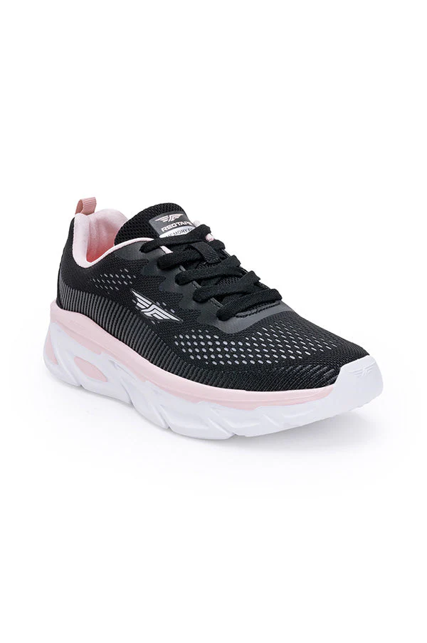 Women's Black Walking Shoes - Image 2