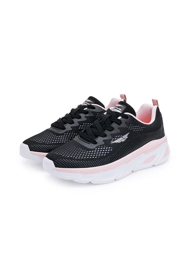 Women's Black Walking Shoes - Image 5