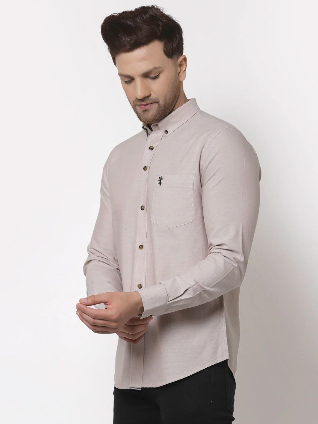 Regular Fit Cotton Shirt for Men - Image 3
