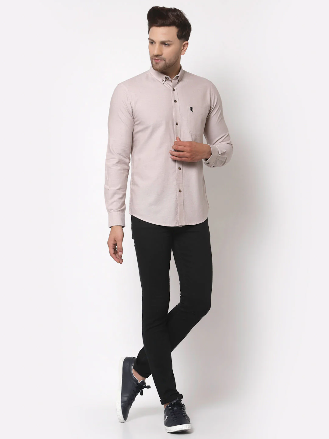 Regular Fit Cotton Shirt for Men - Image 5