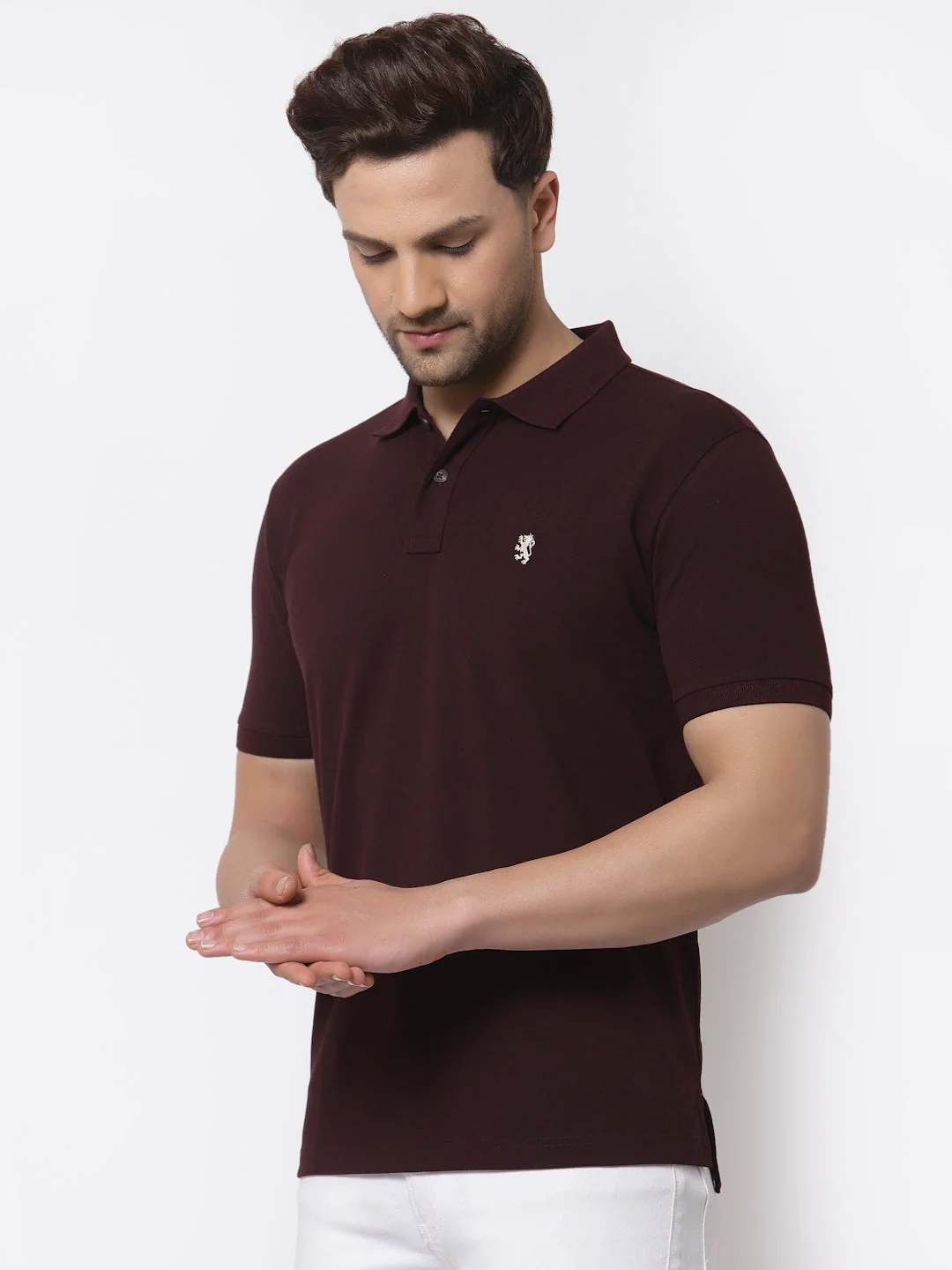 Regular Fit Polo T-Shirt for Men - Image 3