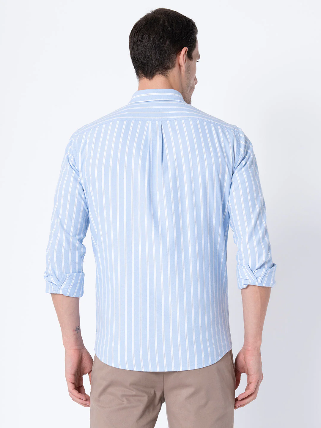 Regular Fit Striped Shirt for Men - Image 3
