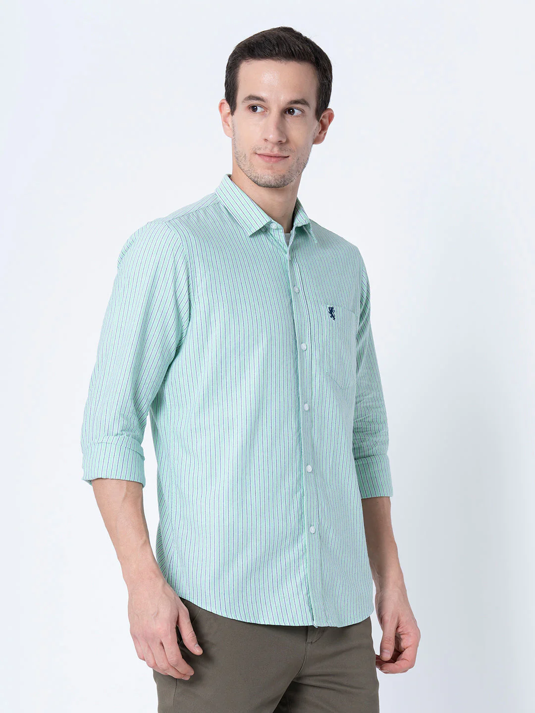 Regular Fit Striped Shirt for Men - Image 6