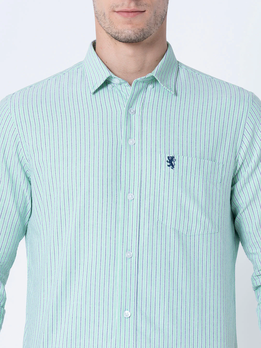 Regular Fit Striped Shirt for Men - Image 7